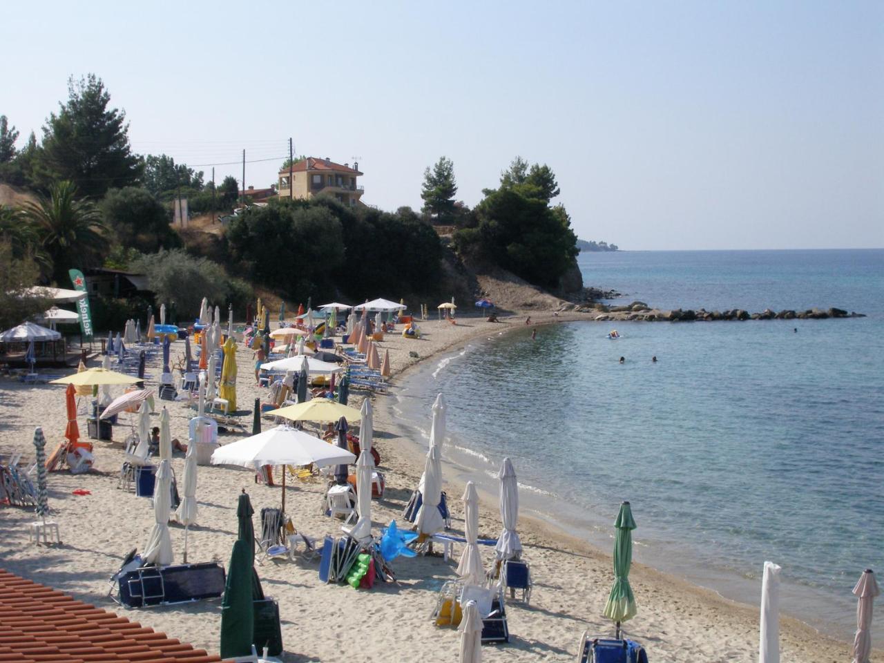 Happy Camp mobile homes in Castello Camping&Summer Resort Neos Marmaras Esterno foto